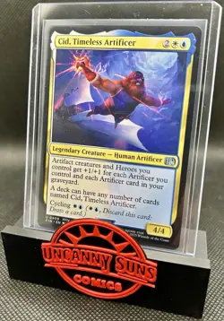 TCG - Magic the Gathering: Cid, Timeless Artificer - Final Fantasy - Image 1