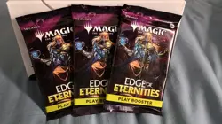 MTG Edge of Eternities Play Boosters Packs x3 - Image 1