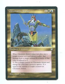 MAGIC CHROMATIC ARMOR MTG ENG ICE AGE - Image 1