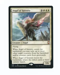 Angel of Serenity Commander Magic the Gathering Orange One - Image 1