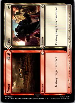 Magic the Gathering HP Wear / Tear Fallout Commander MTG Free Shipping - Image 1
