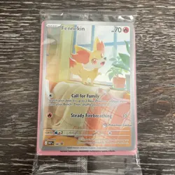 Fennekin - 080 (Pokemon Center Exclusive) 080 Mega Evolution Promo Holo - Sealed - Image 1