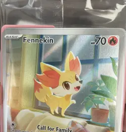 Fennekin - 080 (Pokemon Center Exclusive) 080 Mega Evolution Promo Holo - Sealed - Image 3