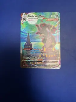 Umbreon VMAX Alt Art Secret Rare Holo Evolving Skies 215/203 EN 2021 - Image 2