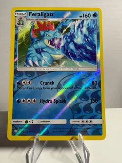 Pokemon TCG Feraligatr Reverse Holo Uncommon 20/73 Shining Legends - Image 1