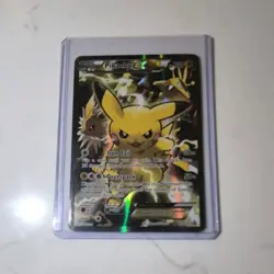 The Pokemon Company Pikachu EX XY124 XY Promo Holo Full Art 130 HP English - Image 1