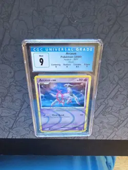 Pokemon: Arceus AR7 Holo Rare 2009 Vintage - CGC 9 - B114 SUBGRADES - Image 4