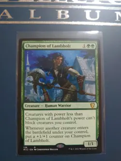 Champion of Lambholt Commander: Innistrad: Midnight Hunt Regular - Image 1