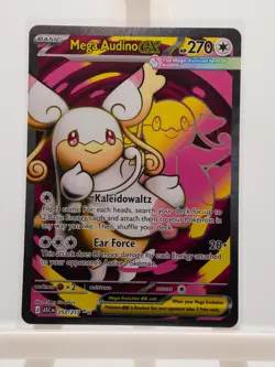 Mega Audino ex 253/217 Ultra Rare Ascended Heroes Pokemon Near Mint - Image 1