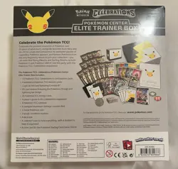Pokemon Center Exclusive 25th Anniversary Celebrations Elite Trainer Box Sealed - Image 2