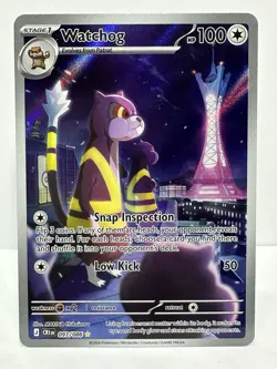 Pokemon TCG Watchog IR 097/086 Chaos Rising NEW Illustration Rare NM - Image 1