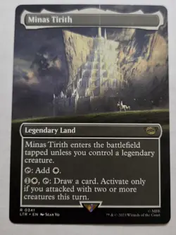 Minas Tirith (0341) (Borderless) Universes Beyond: The Lord of the Rings: Tales - Image 1