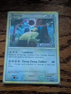 Pokemon TCG Snorlax Call of Legends Holo Rare 33/95 2011 Basic 100 HP - Image 1