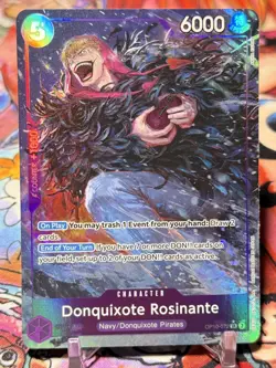 DONQUIXOTE ROSINANTE - One Piece OP10-072 - AA Alt Art Super Rare SR - Royal - Image 1