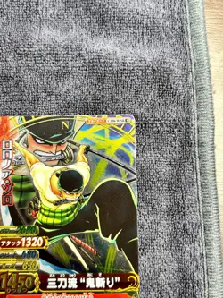 Roronoa Zoro One Piece Berry Match Double Foil SR Japanese C300 - Image 2