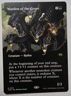 Warden of the Grove (Borderless) Tarkir: Dragonstorm Regular - Image 1