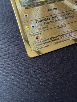 Pokemon TCG Celebrations UPC Gold Metal Pikachu Card 58/102 - Image 2
