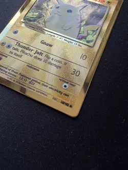 Pokemon TCG Celebrations UPC Gold Metal Pikachu Card 58/102 - Image 3