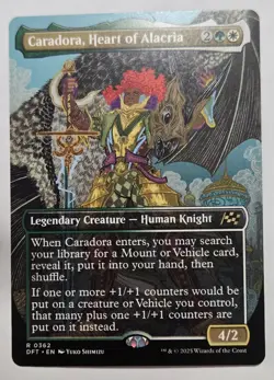 Caradora, Heart of Alacria (Borderless) Aetherdrift Regular - Image 1