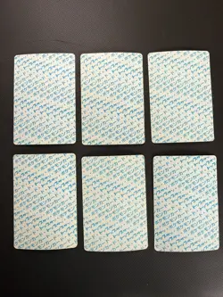 x6 Blue Back Topsun Bundle Job Lot 1997 Pokemon Cards Japanese MP - Creased - Image 2