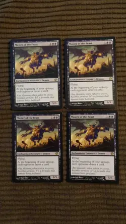 Magic: the Gathering / MtG Master of the Feast x4 Jouney into Nyx - Image 1