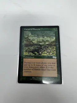 Wizards of the Coast Carpet of Flowers Urza's Saga Regular Uncommon Green #240 … - Image 1