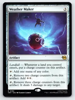 MTG Weather Maker Normal R Teenage Mutant Ninja Turtles TMT 182 NM Magic - Image 1