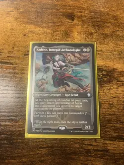 Ardenn, Intrepid Archaeologist (Etched) [Commander Legends] Lightly Played Foil - Image 1