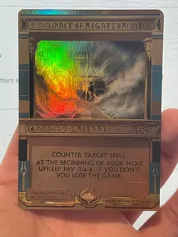 1X FOIL Pact of Negation MASTERPIECE MINT MTG Magic Amonkhet Invocation MPS EDH - Image 1