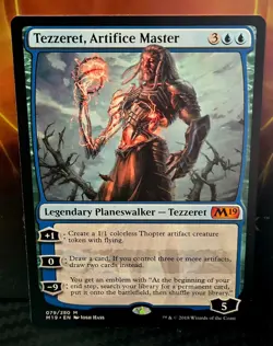 magic the gathering - Tezzeret, Artifice Master - Legendary Planeswalker -Mythic - Image 1