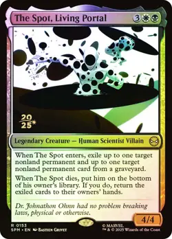 MTG FOIL The Spot, Living Portal (Prerelease) (Marvel's Spider-Man) - Promo - Image 1