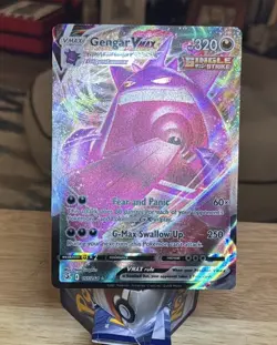 Pokemon TCG Gengar VMAX Alternate Art Fusion Strike Near Mint Condition - Image 2