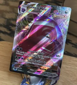 Pokemon TCG Gengar VMAX Alternate Art Fusion Strike Near Mint Condition - Image 3