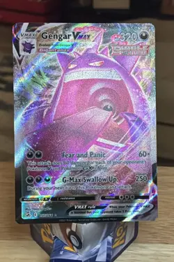 Pokemon TCG Gengar VMAX Alternate Art Fusion Strike Near Mint Condition - Image 4