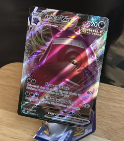 Pokemon TCG Gengar VMAX Alternate Art Fusion Strike Near Mint Condition - Image 5