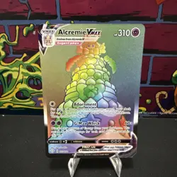Alcremie VMAX 073/072 Rainbow Rare Shining Fates Pokemon NM - Image 1