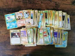 Japanese Old Back Bundle of 104 - Heavily Played - Trainers & Pokemon Mix - Image 1