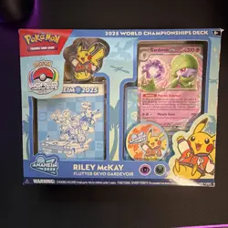 Pokemon TCG 2025 World Championships Riley McKay Flutter Devo Gardevoir 60-Card - Image 1