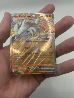 020/086 Reshiram ex Prize Pack Series 8 Stamped Pokemon TCG Play Double Rare - Image 4