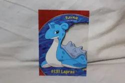 Lapras Clear Card Pokemon (Topps Tv Animation) #PC10 #131 - Image 3