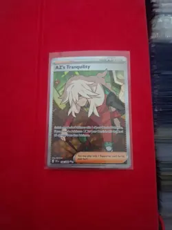 Pokemon TCG Chaos Rising AZs Tranquility 106/086 Special Illustration Rare - Image 1
