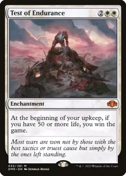 MTG - Test of Endurance - Dominaria Remastered - X1 - (LP) - - Image 1