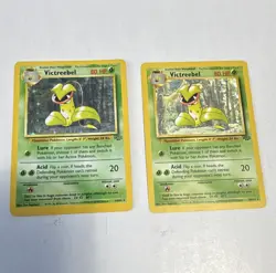 Wizards Pokemon TCG Victreebel 2-Card Lot Jungle Holo 14/64 30/64 1999 - Image 1
