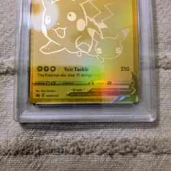 2021 Pokemon Celebrations Pikachu V Ultra Premium Collection PSA 9 MINT #145 - Image 3