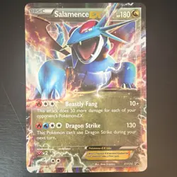 Pokemon TCG Salamence EX XY170 XY Promo Holo Basic Dragon 180 HP - Image 1