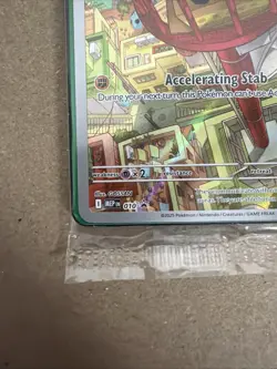 Pokemon SEALED Riolu 010 Black Star Promo Mega Evolution Full Art Holo /Coin TCG - Image 3