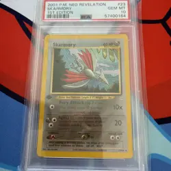 2001 Pokemon Neo Revelation Skarmory #23 1st Edition - Image 1