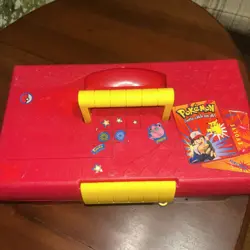 Vintage Pokemon Suncast Just Stuff Collector Card Case Tackle Box Organizer - Image 2