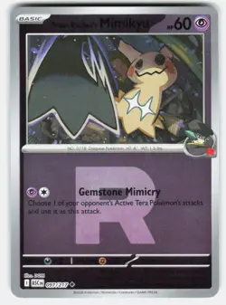 TEAM ROCKET'S MIMIKYU (TEAM ROCKET) 097/217 ASCENDED HEROES POKEMON HOLO NM/M - Image 1