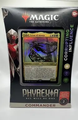 Magic The Gathering Phyrexia Commander Deck - Corrupting Influence - New - Image 1